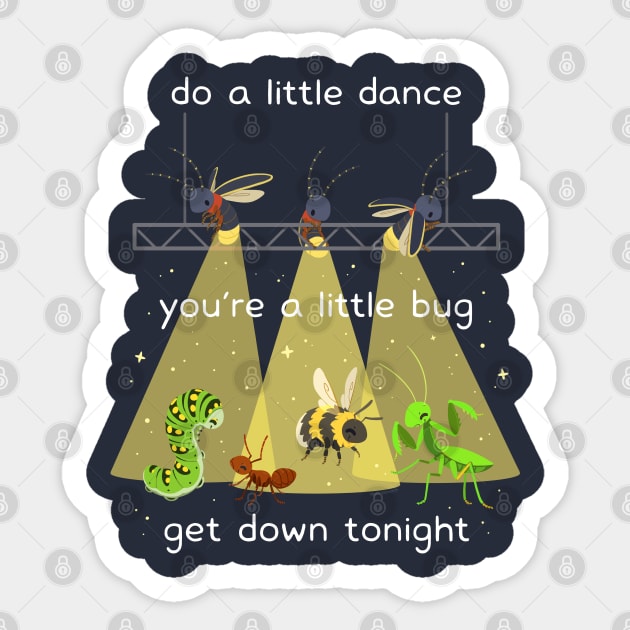 Little Dance, Little Bugs Sticker by MaryCapaldi